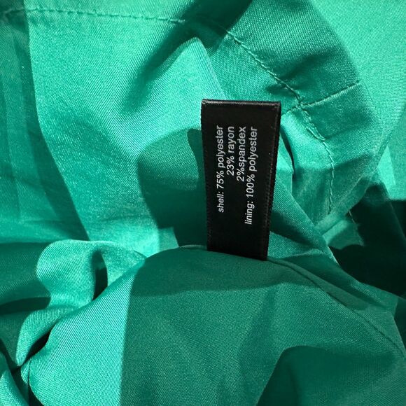 The Limited Gorgeous Kelly Green Belted Paperbag Skirt - Sz. 8 EUC - Picture 4 of 5